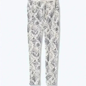 NWT VS Victoria’s Secret Pink Sport Buttery Soft Legging Python White Grey XL
